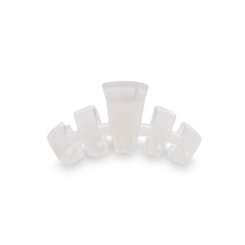 Classic Coconut White Tiny Claw Hair Clip
