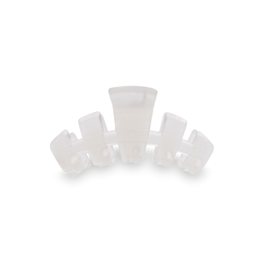 Classic Coconut White Tiny Claw Hair Clip