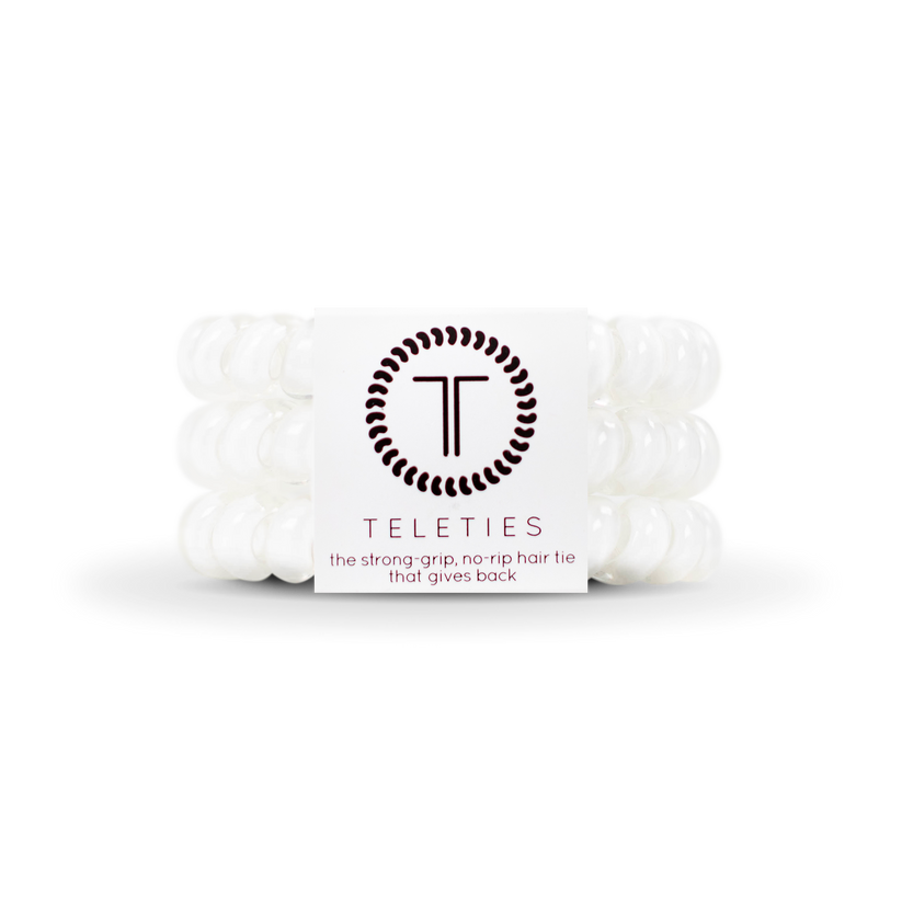 Coconut White Hair Ties Large