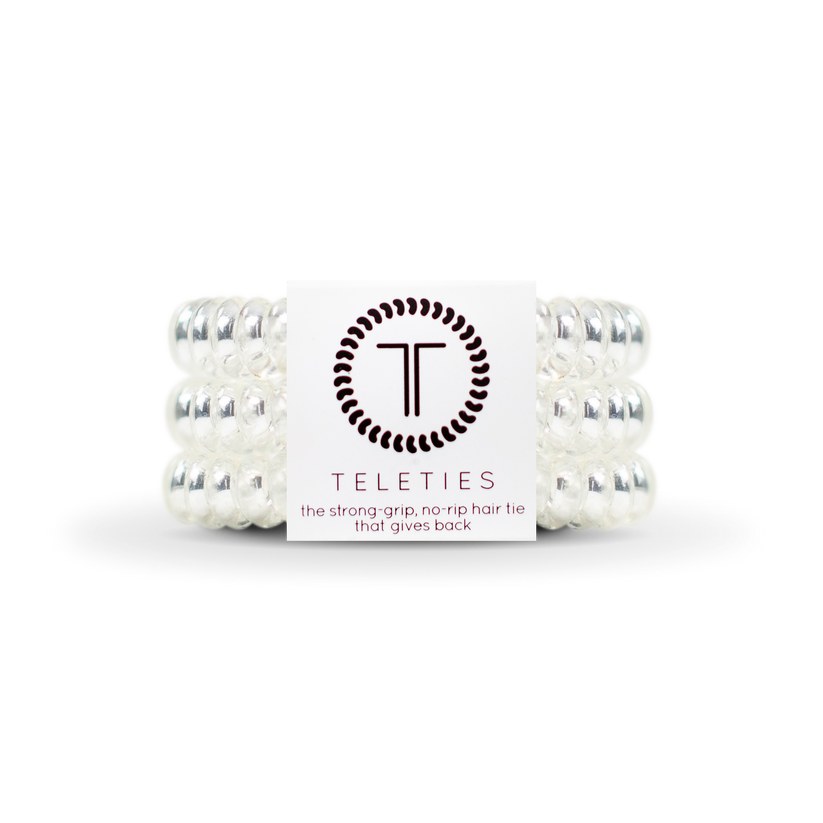 Crystal Clear Hair Ties Large