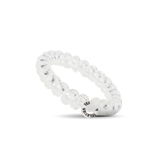 Crystal Clear Hair Ties Large