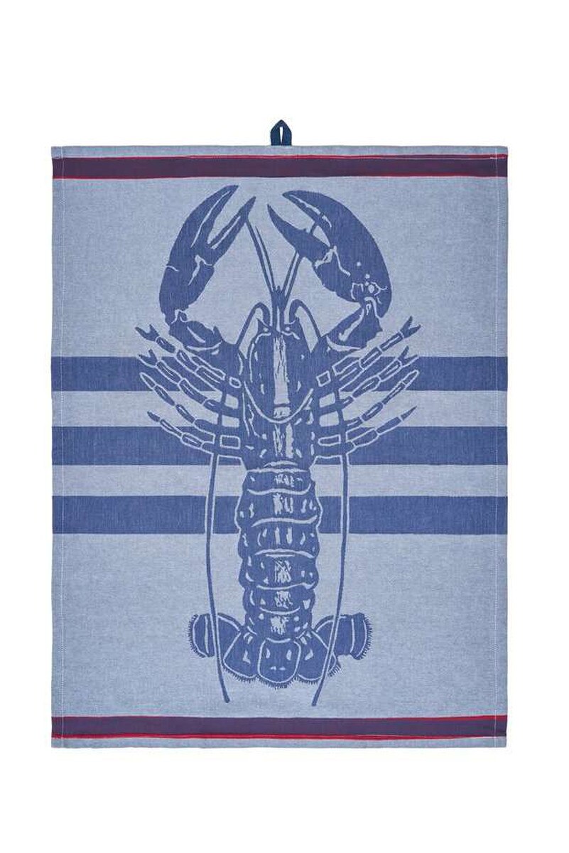 Lobster Kitchen Towels Red/Blue - Set of 2