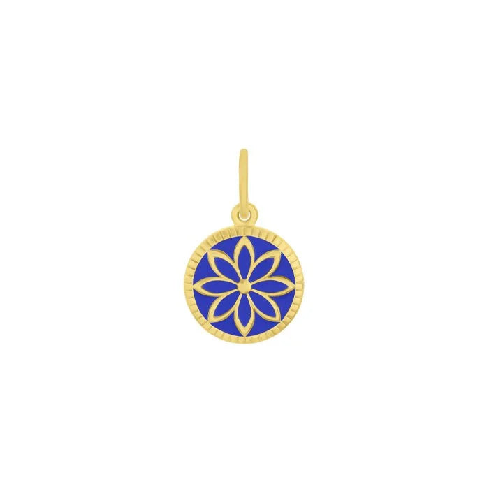 Daisy All Gold Pendant