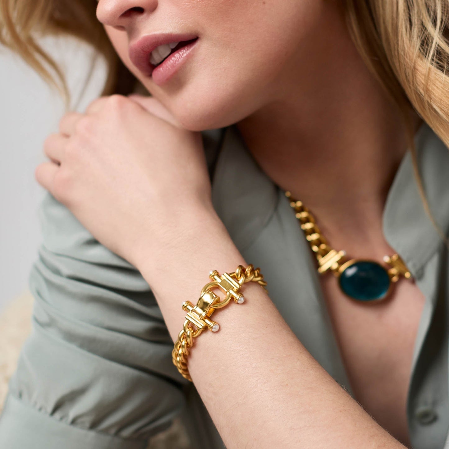 Dolce Demi Link Pearl Bracelet