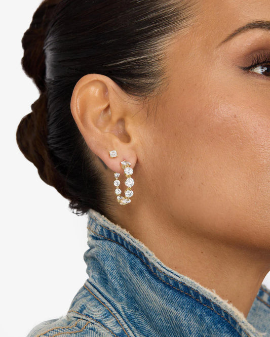 She's an Icon Hoops 1" Gold