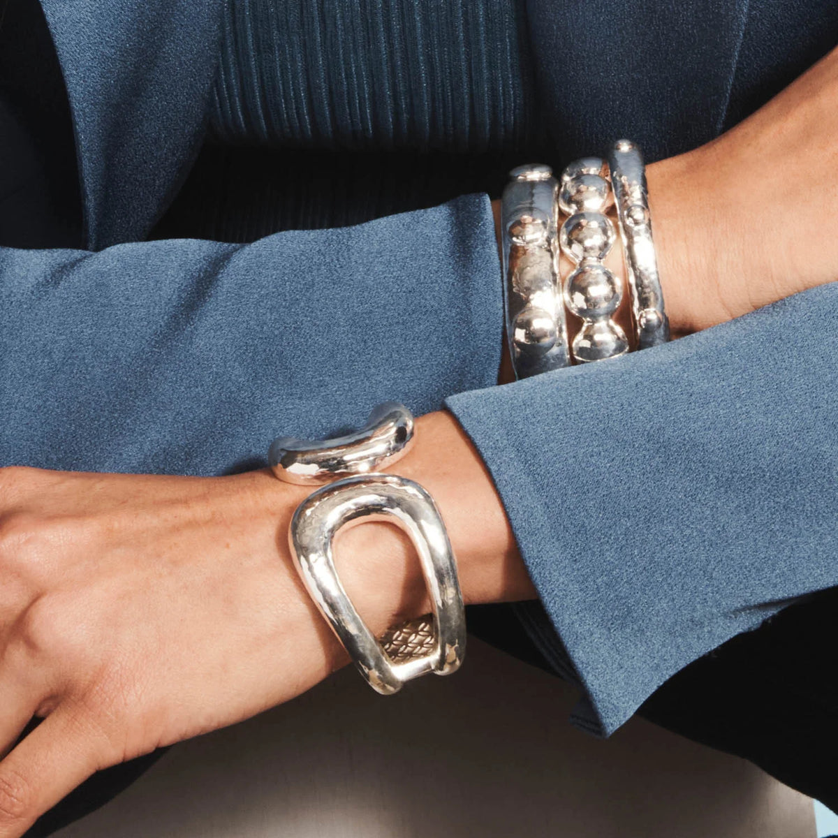 Solara Cuff Silver