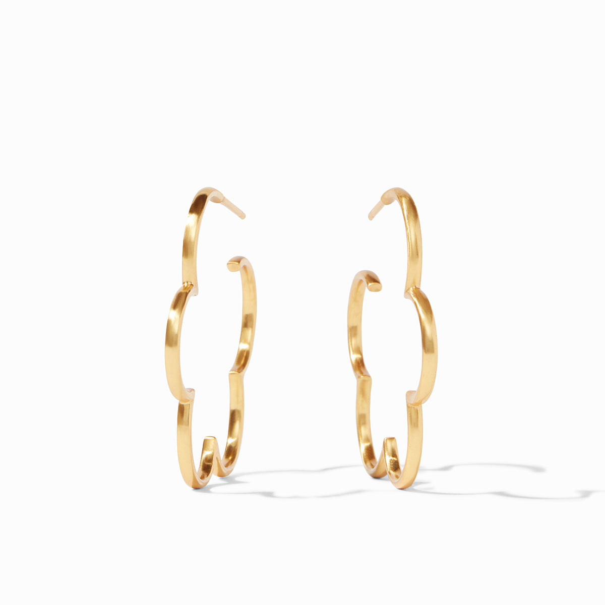 Gardenia Hoop Gold - Medium