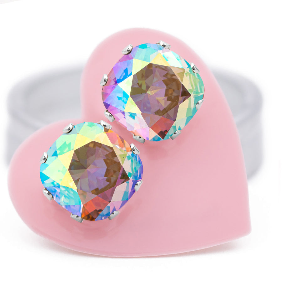 Glitz & Glam Cushion Earrings