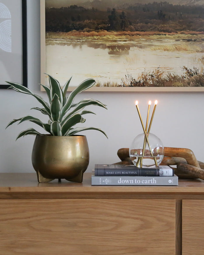 Everlasting Candle - Neva Collection - Gold Candlesticks