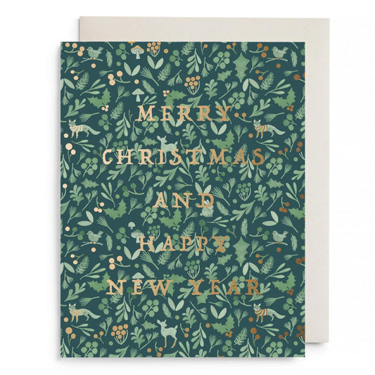 Winter Forest Christmas - Boxed Set of 6 Cards