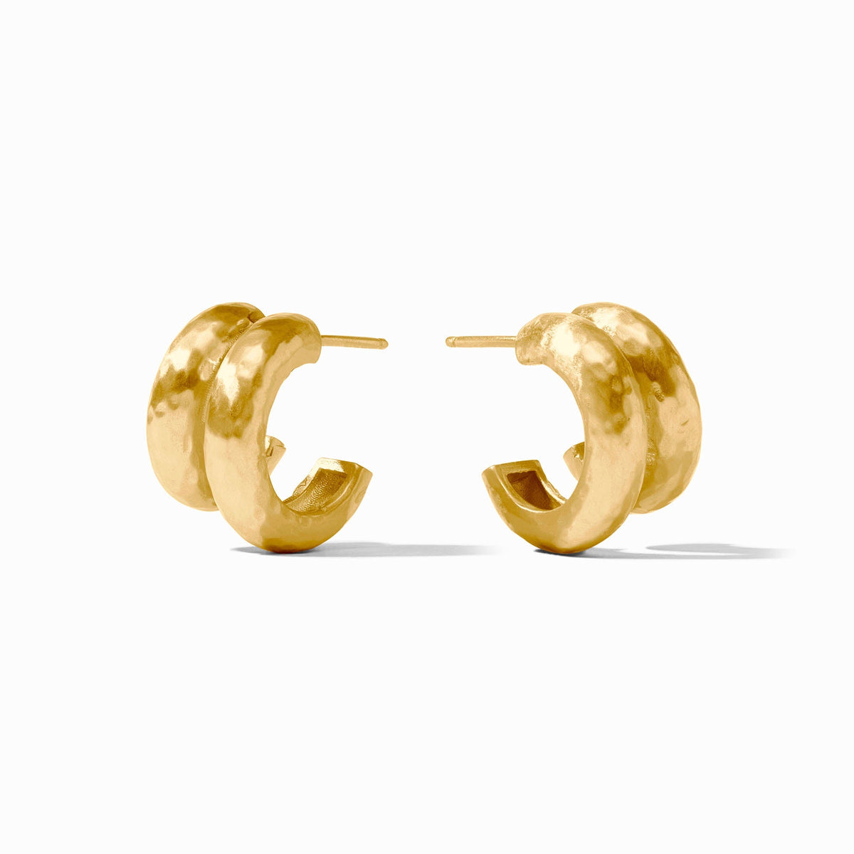 Havana Double Hoop Gold