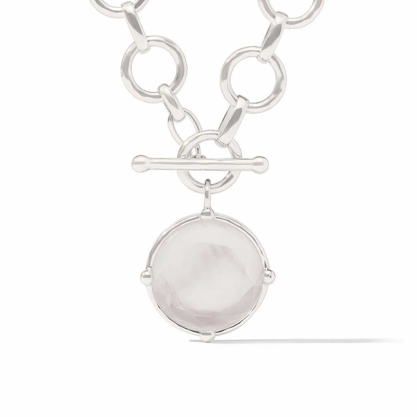 Honeybee Statement Necklace Silver