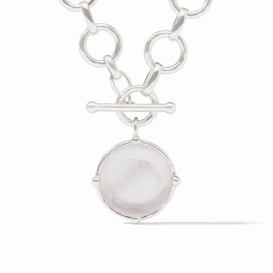 Honeybee Statement Necklace Silver