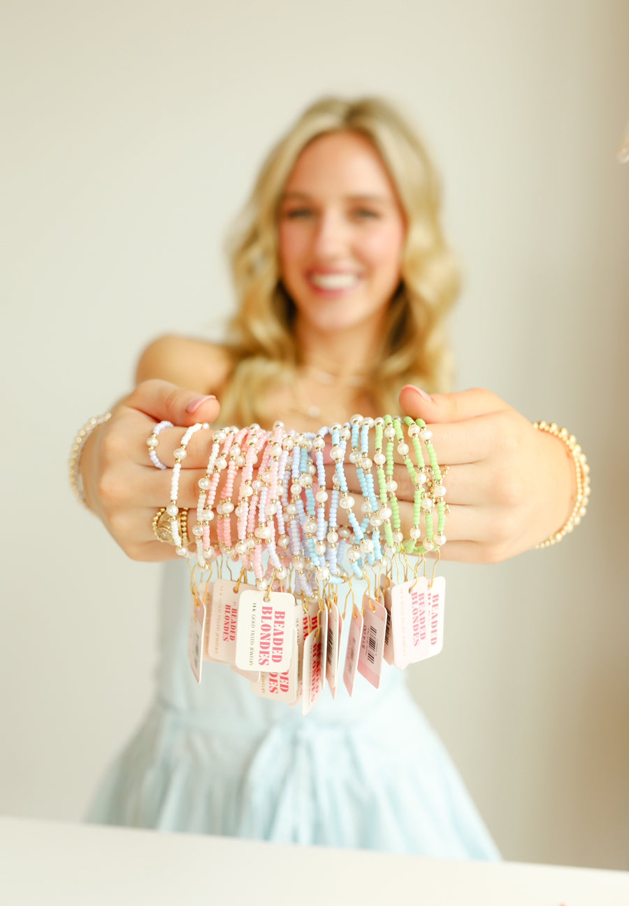 White Pearl Bracelet