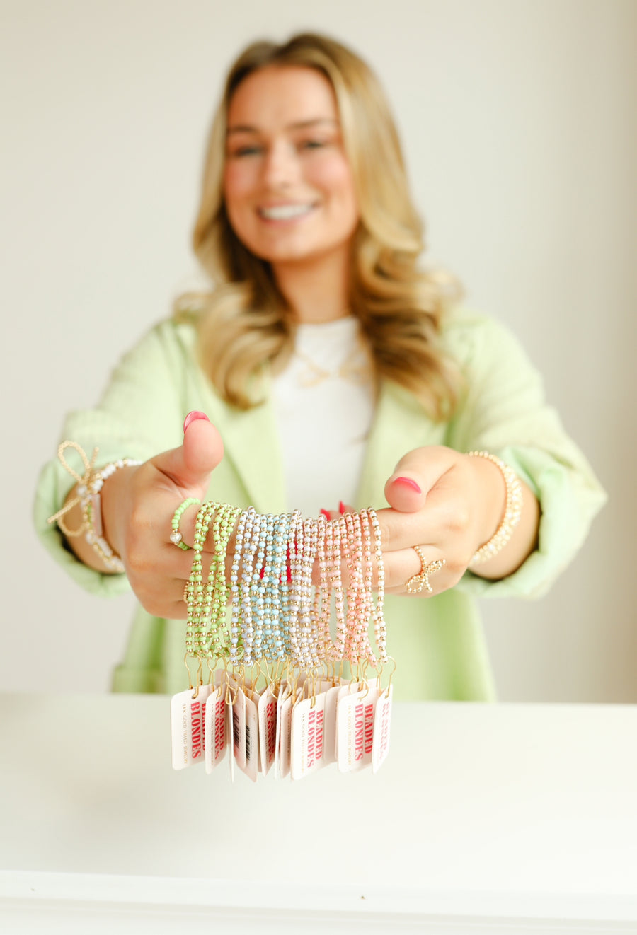 Demi Bracelet in Pastel Lilac Gold