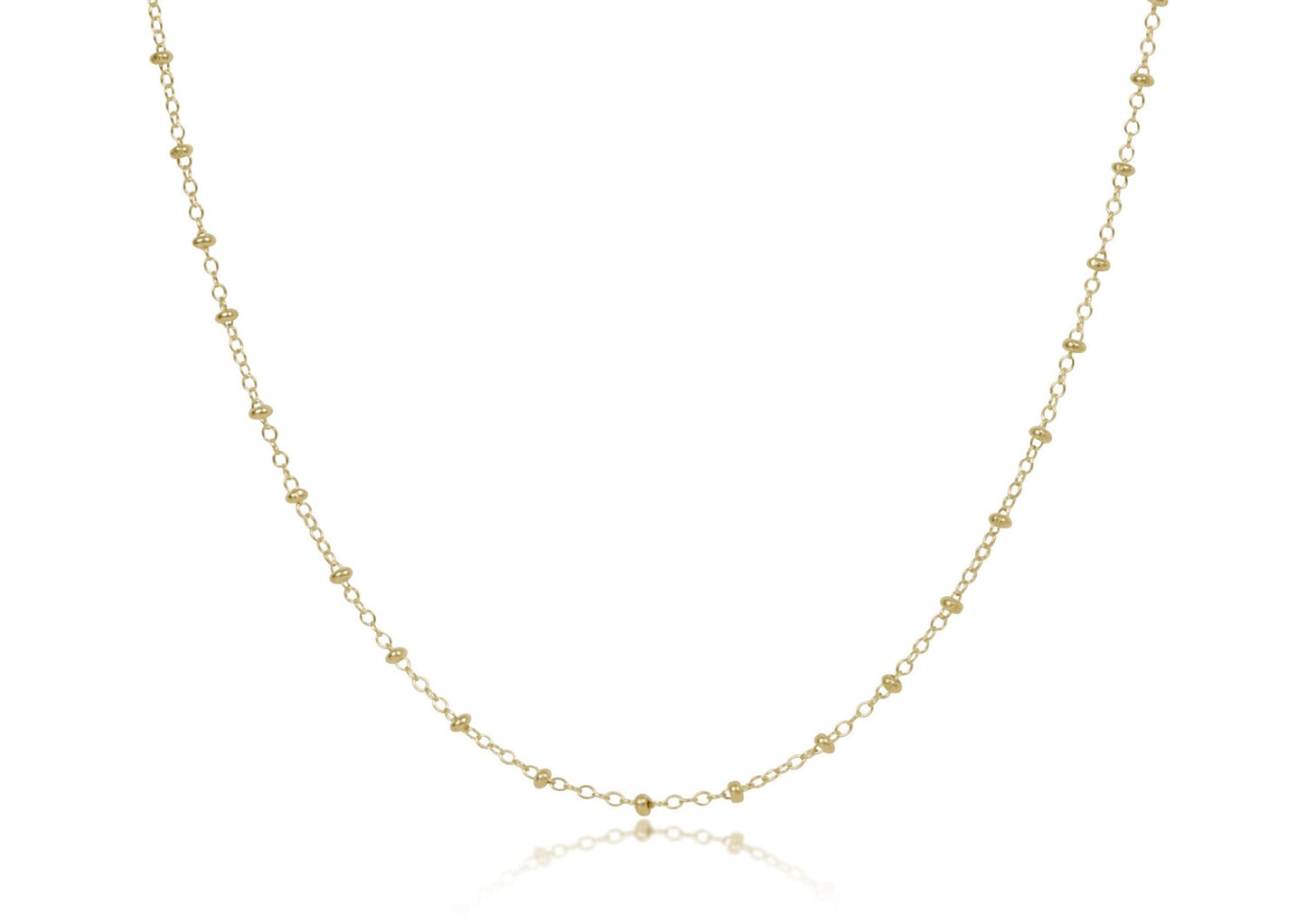 15" Choker Simplicity Chain Gold - Classic Gold 2mm