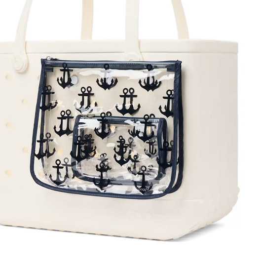 Bogg Decorative Insert - Navy Anchor