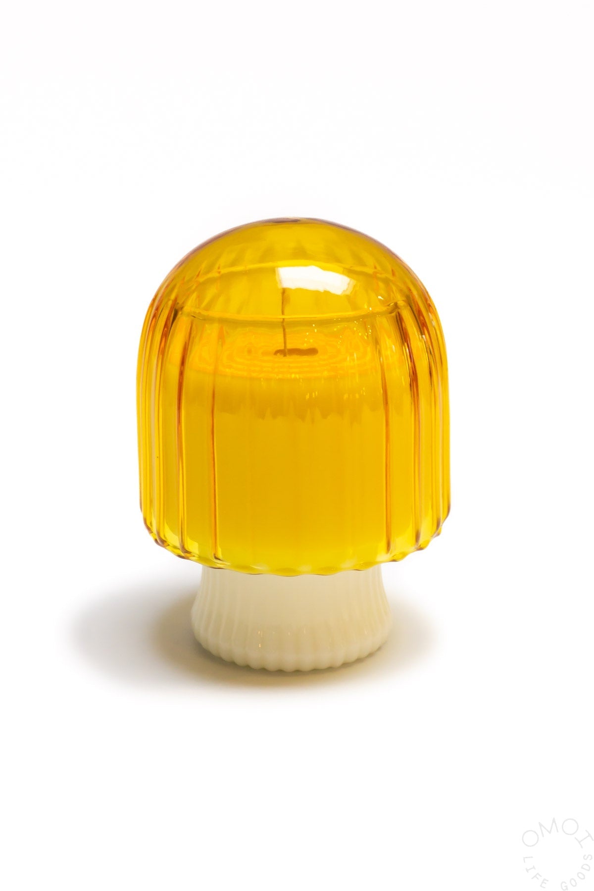 Swedish Dream Lemon Mushroom Cloche Candle