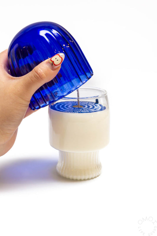 Swedish Dream Sea Salt Mushroom Cloche Candle