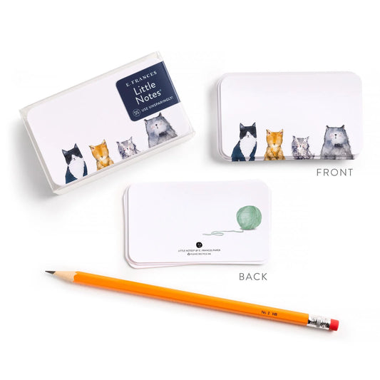 Cat's Meow Little Notes – Boxed Set of Mini Notecards