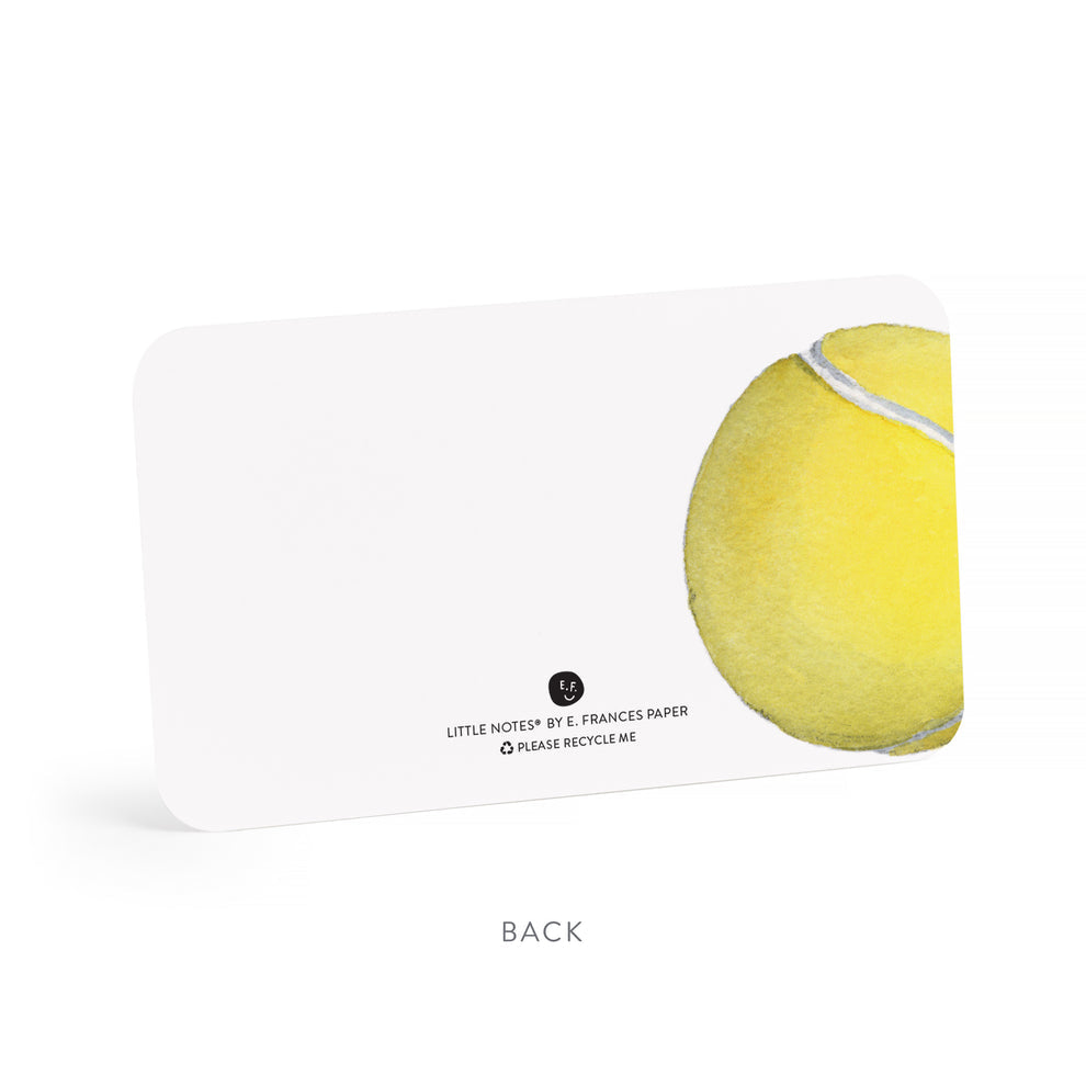 Tennis Little Notes – Boxed Set of 85 Mini Notecards