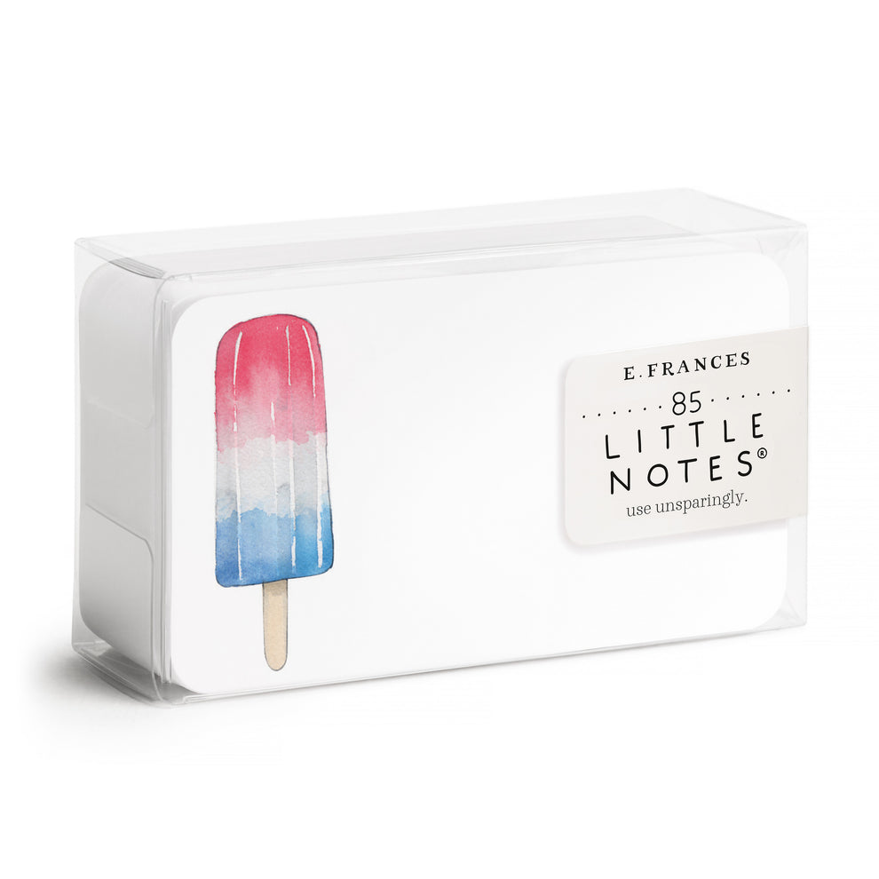 Patriotic Popsicle Little Notes – Boxed Set of 85 Mini Notecards