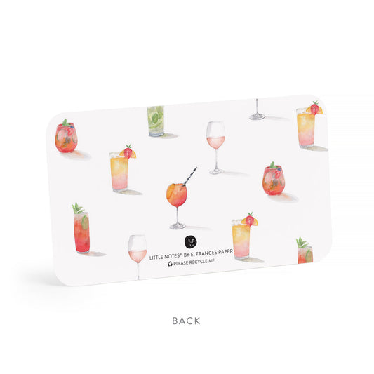 Aperol Spritz Little Notes – Boxed Set of 55 Mini Notecards