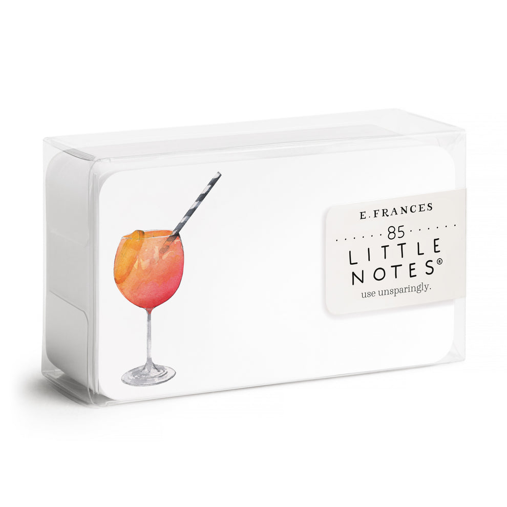 Aperol Spritz Little Notes – Boxed Set of 85 Mini Notecards