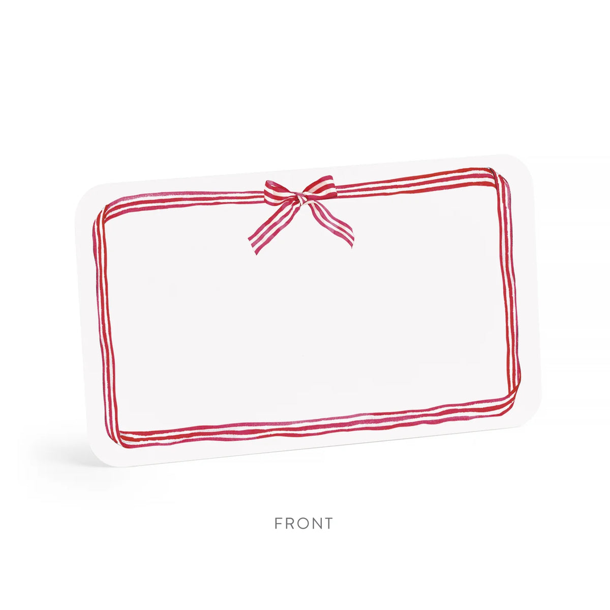Red Ribbon Candy Little Notes – Boxed Set of 55 Mini Notecards