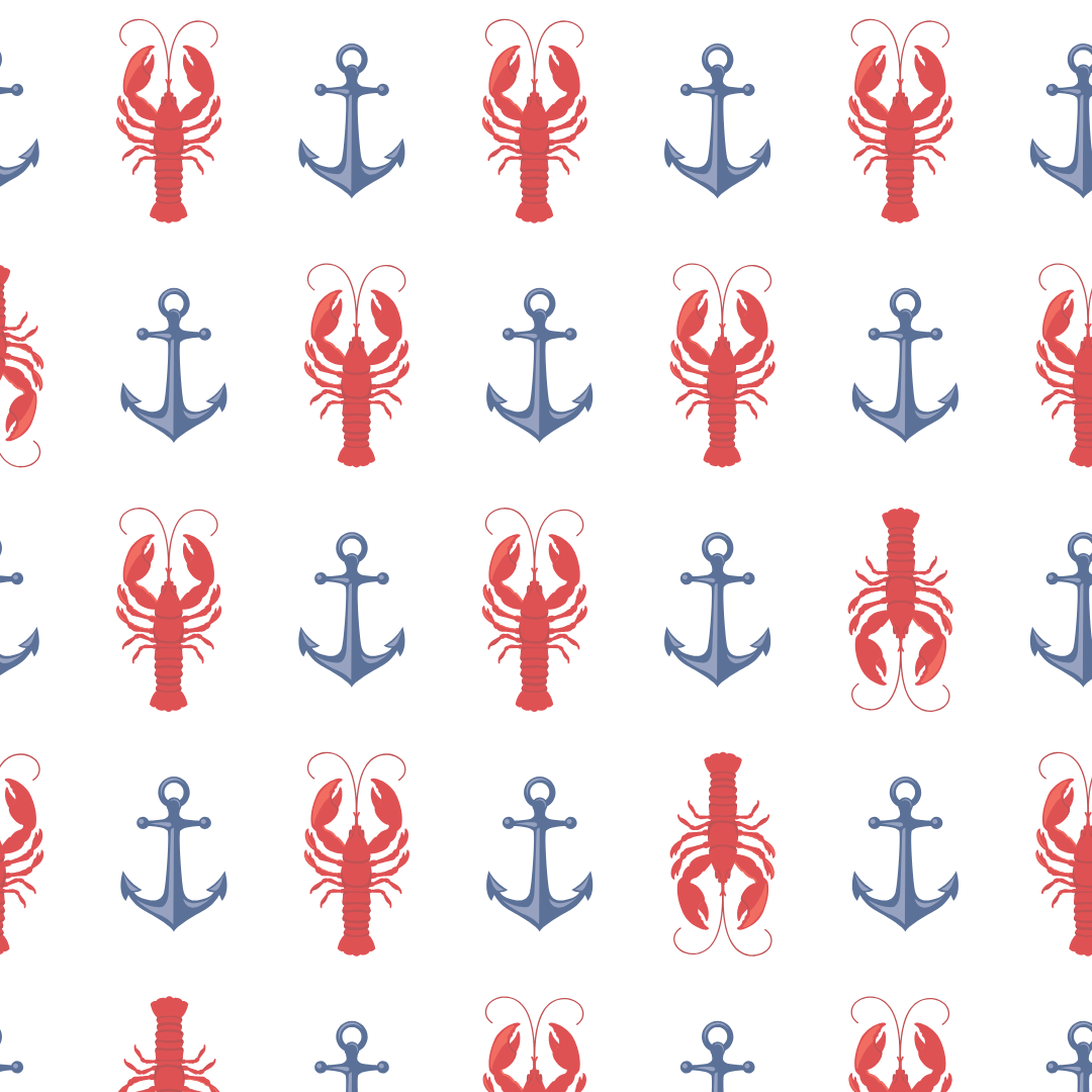 Lobster & Anchor Zippered Romper