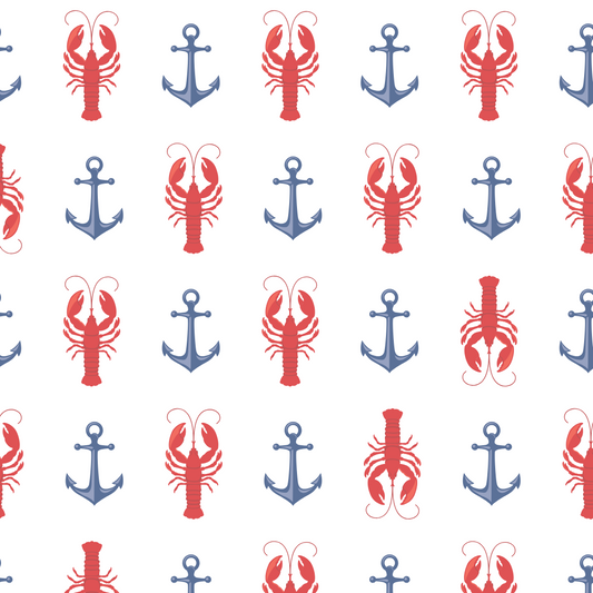 Lobster & Anchor Two Piece Toddler / Kid Set