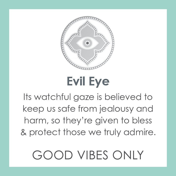 Evil Eye All Gold Pendant