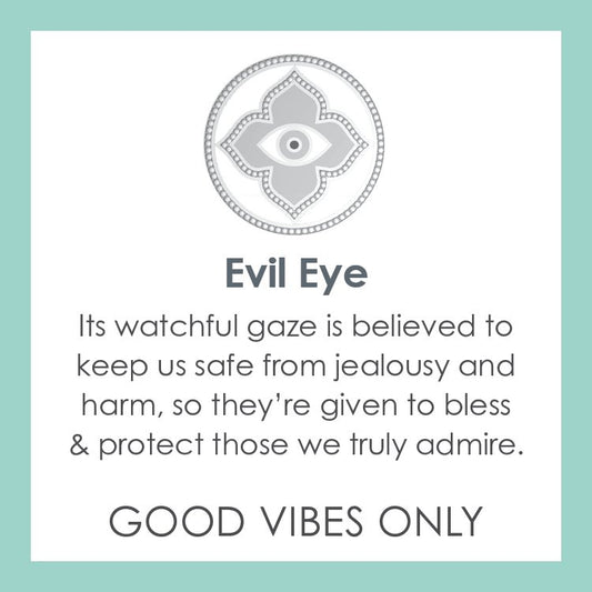 Evil Eye All Gold Pendant