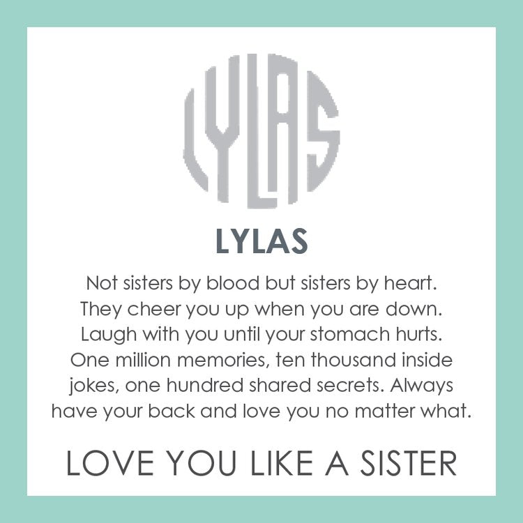 LYLAS Pendant (Love You Like A Sister)