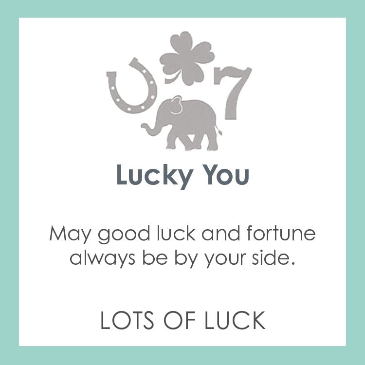 Lucky You Silver Ring
