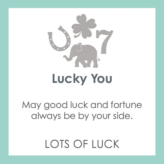 Lucky You Silver Ring