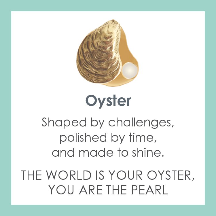 Oyster Pendant All Gold