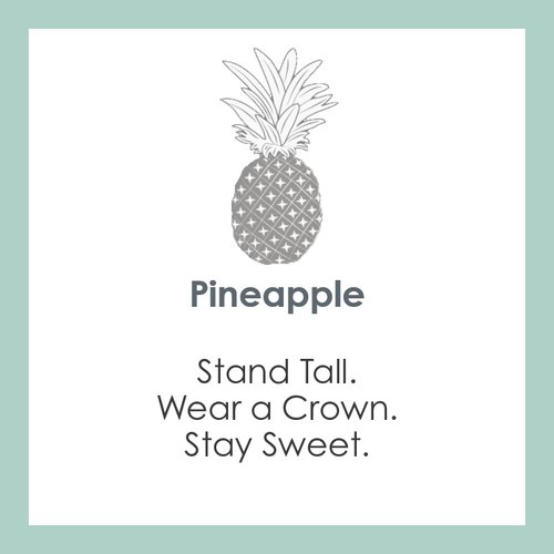 Pineapple Silver Pendant