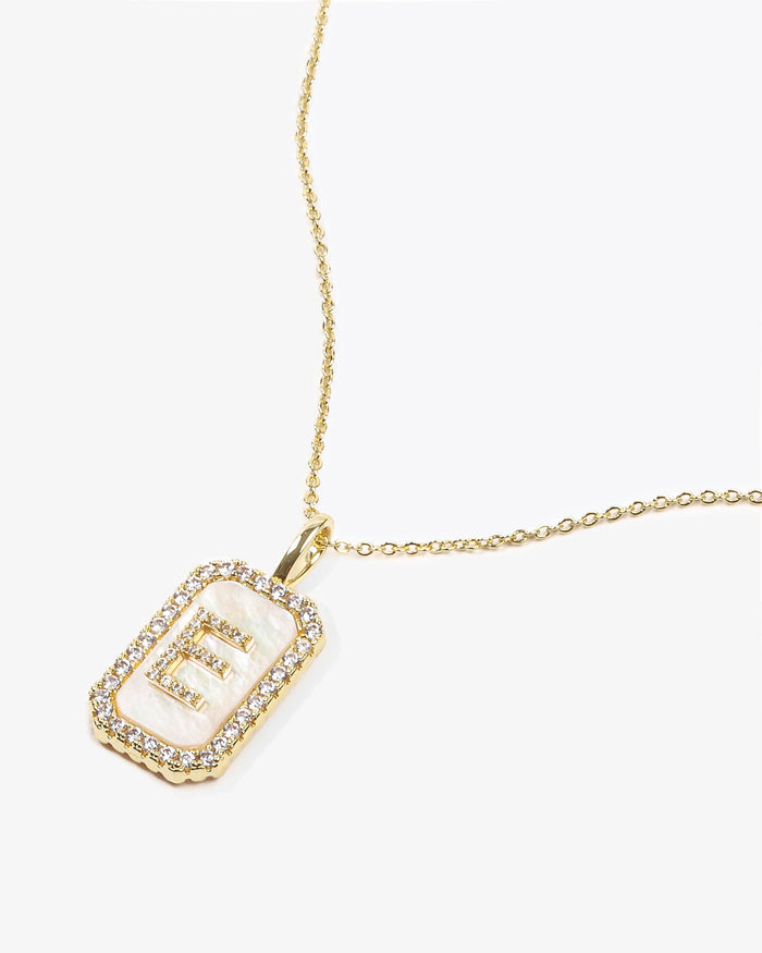 Love Letters Double-Sided Necklace Gold E