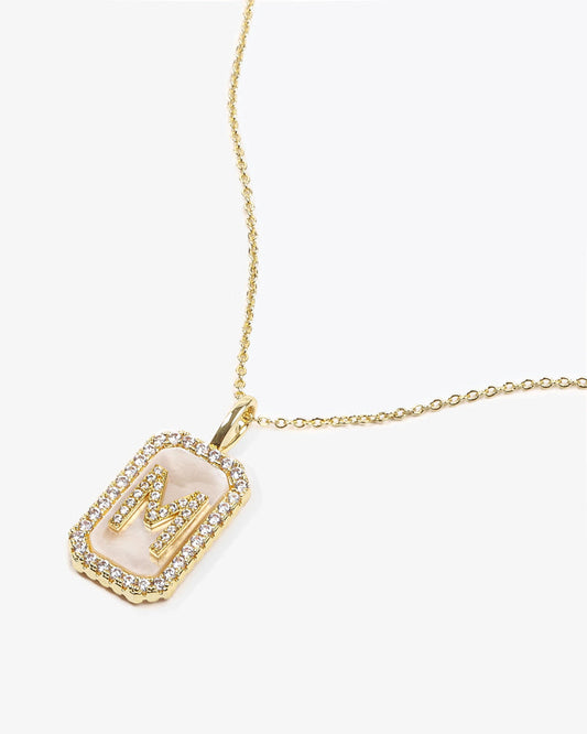 Love Letters Double-Sided Necklace Gold M