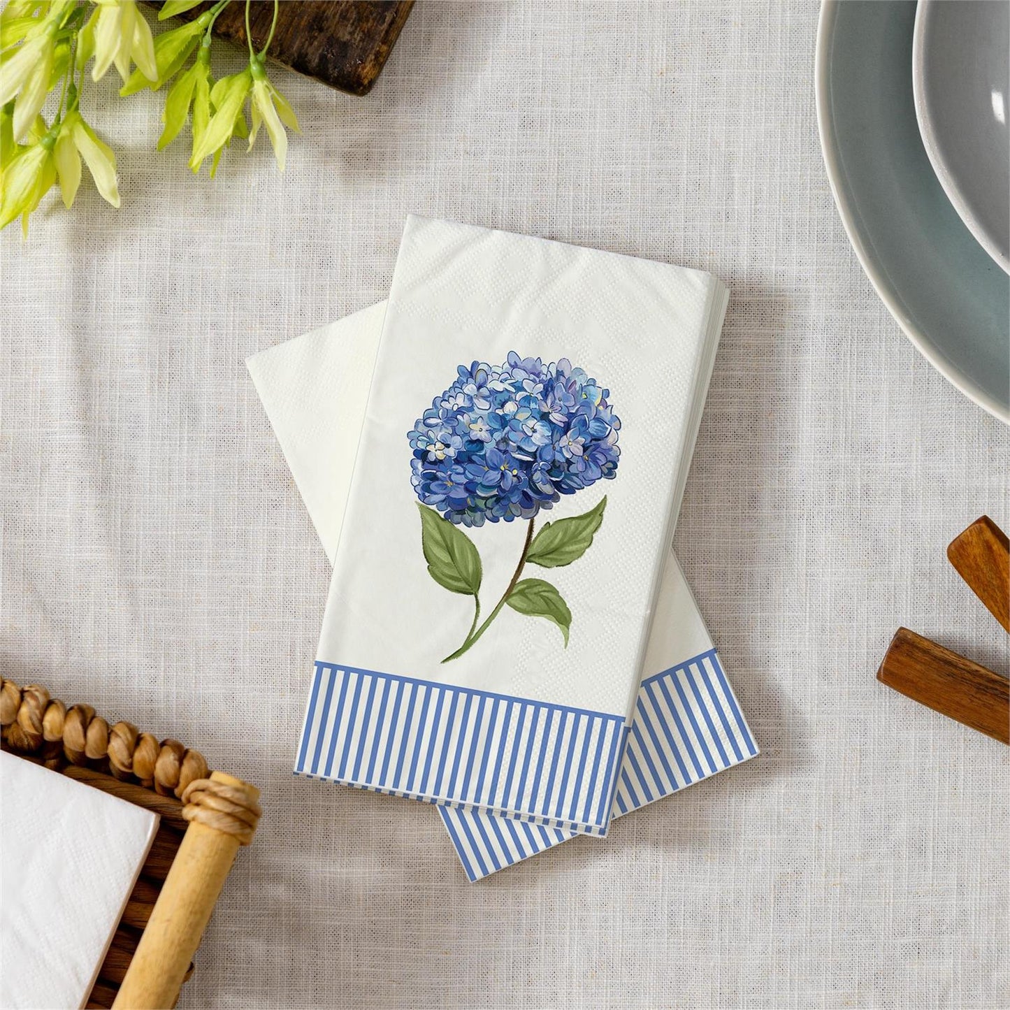 Hydrangea Paper Napkins