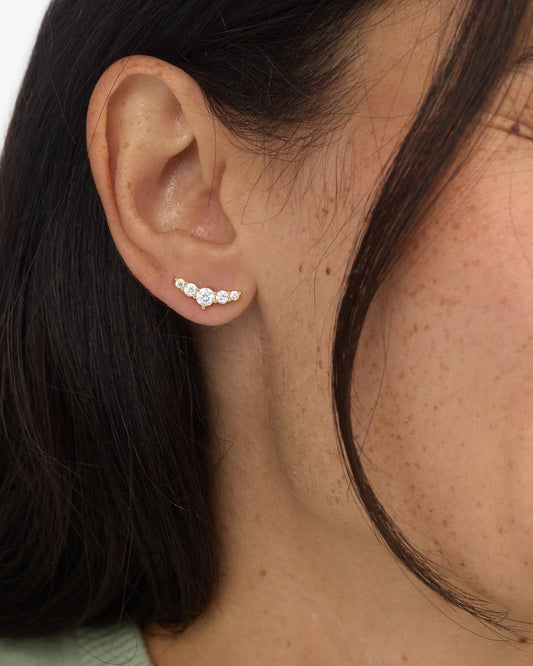Radiant Studs - Gold