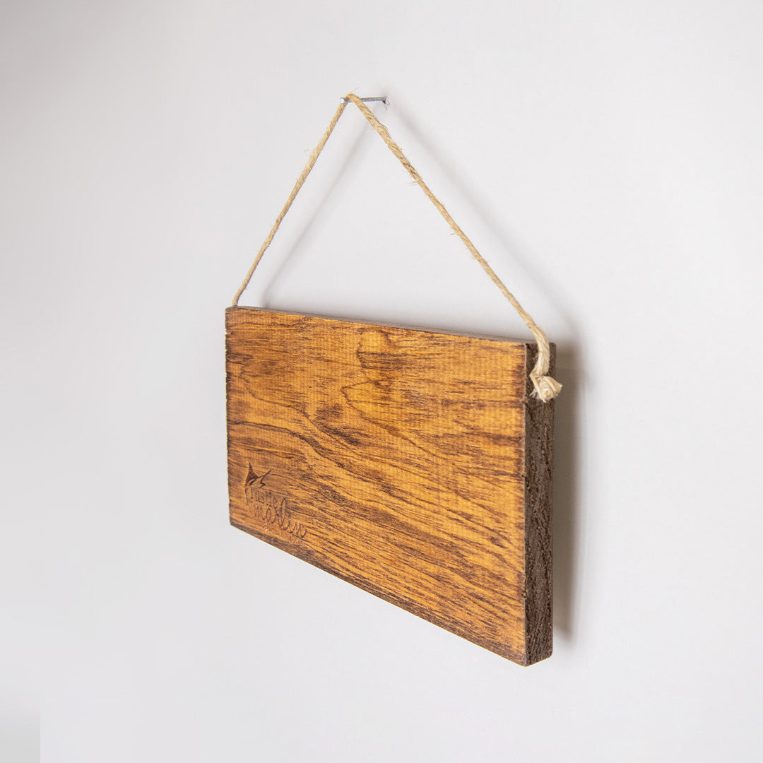 Beach House Lobster Twine Hanging Sign