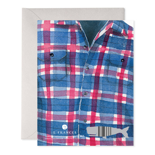 Plaid Dad Greeting Card