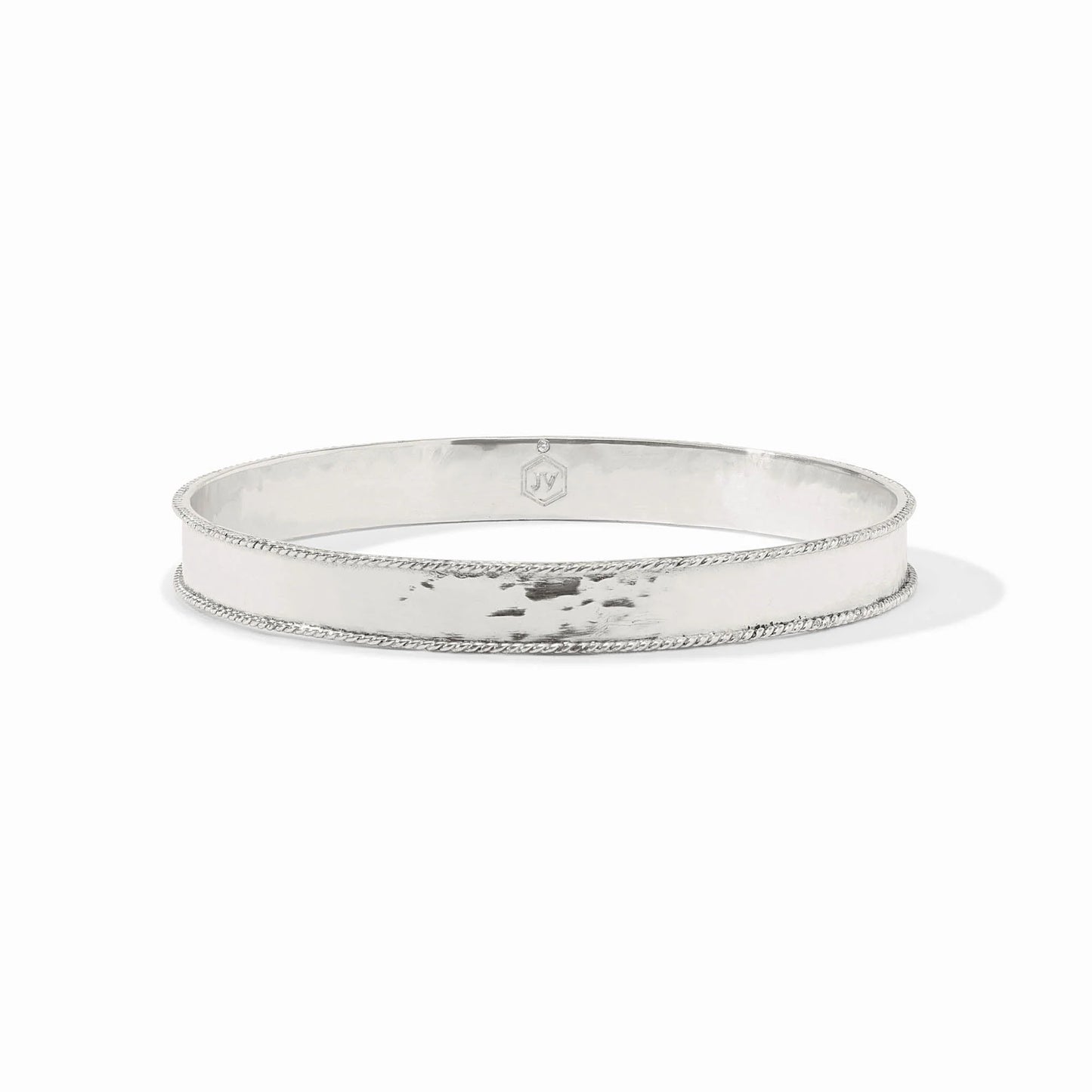Savoy Bangle Silver Medium