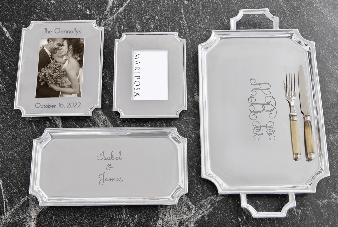 Personalized Linzee Handled Serving Tray
