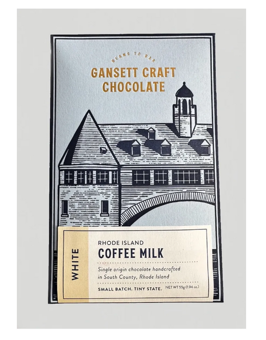 Coffee Milk Gansett Craft Chocolate