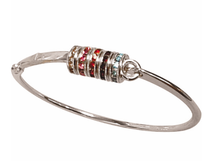 Birthstone & Initial Personalized Bracelet