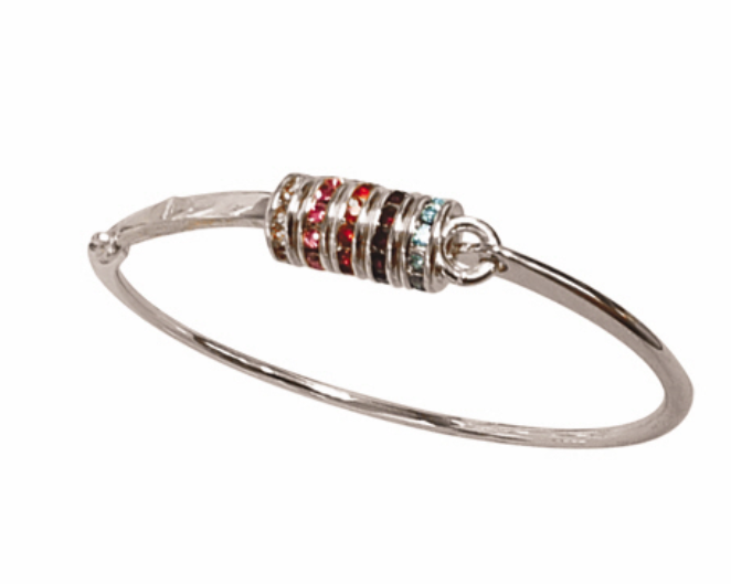 Birthstone & Initial Personalized Bracelet