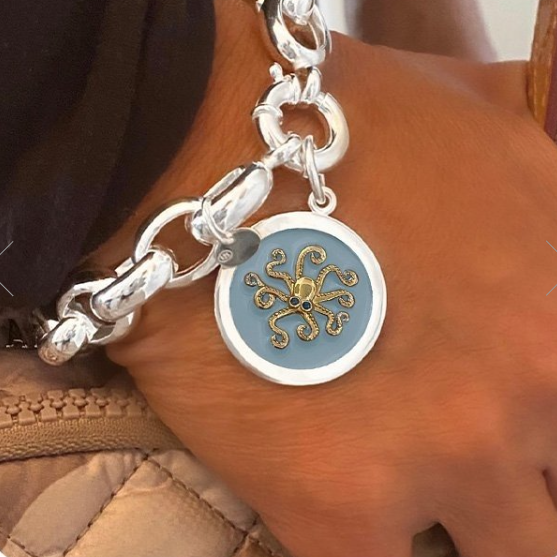 Rolo Large Bracelet Silver 13mm